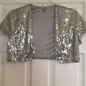 Silver Sequins Jacket